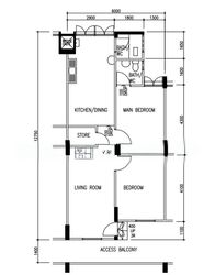 Blk 243 Tampines Street 21 (Tampines), HDB 3 Rooms #580708351